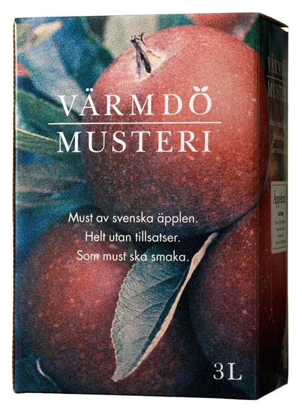 Äppelmust värmdö musteri