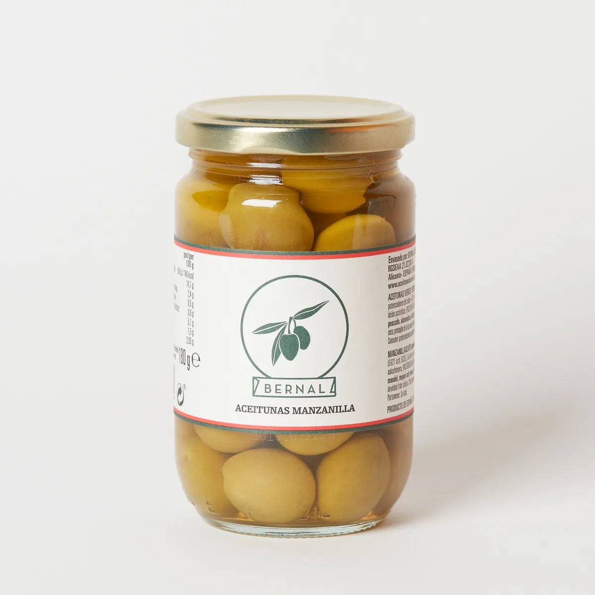 MANZANILLAOLIVER 180G